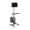 c4dfd2052091194dede82d09fb8bd03c Tripp Lite series Mobile Workstation with Monitor Mount - For 17" to 32" Displays, Height Adjustable
