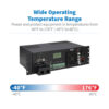 c4e4830c83bd235eb325b2939a96b31c Tripp Lite series 120VAC 48VDC 2000VA 1600W Extreme Temperature Network UPS for Industrial and Traffic Networks, 3U, Hardwire