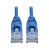 Tripp Lite series Cat6a 10G Snagless Molded Slim UTP Ethernet Cable (RJ45 M/M), Blue, 6 ft. (1.83 m)