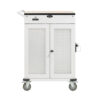 Tripp Lite Safe-IT 36-Device UV Charging Cart for Laptops and Chromebooks, 120V, 5-15P, 10 ft. Cord, Antimicrobial, White - CSC36VACUVC