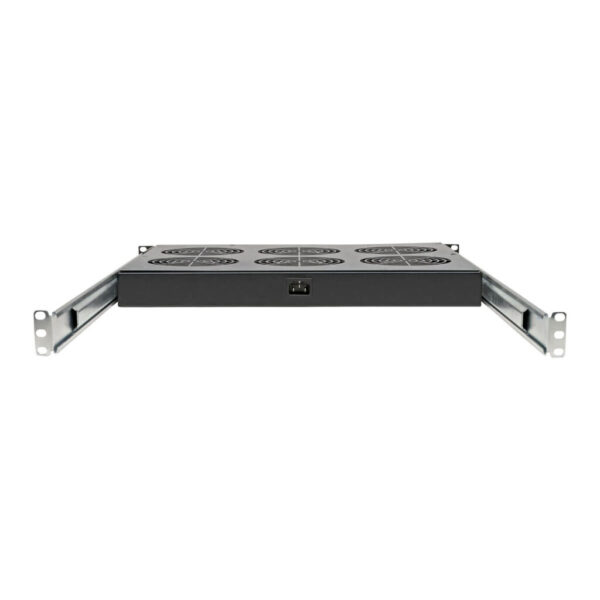 Tripp Lite series Fan Tray for 19 in. Racks - 1U, 6 120V High-Performance Fans, 576 CFM, C14 Inlet