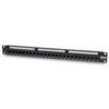 c510c4b698136f3b025259ef86720c1c Tripp Lite series 24-Port 1U Rack-Mount Cat6/Cat5 Feedthrough Patch Panel, RJ45 Ethernet, TAA
