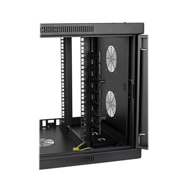 c52a3d638a364b28a3497e418ee4e3a5 Tripp Lite series SmartRack 9U Low-Profile Switch-Depth-Plus Wall-Mount Mini Rack Enclosure, Wide, Acrylic Window