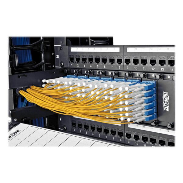 Tripp Lite series Duplex Singlemode 9/125 Fiber Patch Cable (LC/LC), Push/Pull Tabs, 1 m (3 ft.)