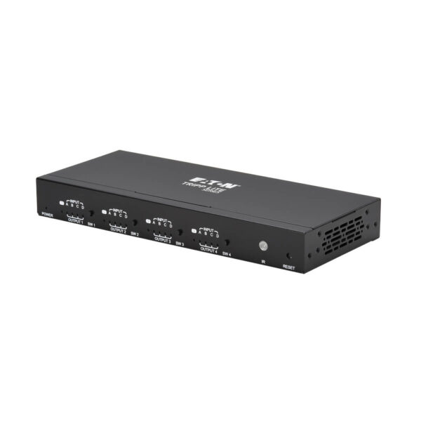 Tripp Lite series 4x4 HDMI Matrix Switch with Remote Control - 1080p @ 60 Hz (HDMI 4xF/4xF), TAA