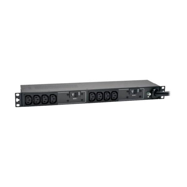 c5d27344d67a5cac30ac5eee015dc953 Tripp Lite series 5.8kW Single-Phase 200-240V Basic PDU, 10 C13 Outlets, NEMA L6-30P Input, 12 ft. (3.66 m) Cord, 1U Rack-Mount
