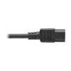Tripp Lite series PDU Power Cord, C13 to C14 - 13A, 250V, 16 AWG, 4 ft. (1.22 m), Black