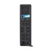 Tripp Lite 1500VA 1050W 120V Line-Interactive Pure Sine Wave Cloud-Connected UPS - 10 NEMA 5-15R Outlets, LCD, 5-15P Plug, Tower - SMART1500PSRTNC