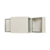 Tripp Lite series SmartRack Industrial Enclosure with Lock - NEMA 4, Wall Mount, Metal Construction, Hinged Back, 32 in. Depth, 12U, Gray