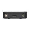 Tripp Lite series 2-Port DisplayPort KVM Switch 4K 60 Hz with Audio, Cables and USB Peripheral Sharing