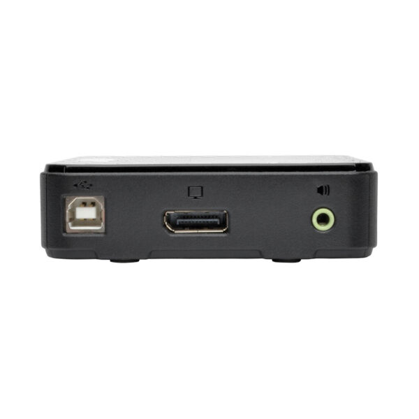 Tripp Lite series 2-Port DisplayPort KVM Switch 4K 60 Hz with Audio, Cables and USB Peripheral Sharing