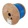 Tripp Lite series Cat8 25G/40G Solid Core S/FTP Bulk Ethernet Cable, CMR Rated, Blue, 1000 ft. (305 m)