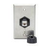 Tripp Lite series Keystone Jack Cat6/Cat5e, RJ45, Shielded, Dust Cap, Industrial - 110 Punch Down, IP68, TAA
