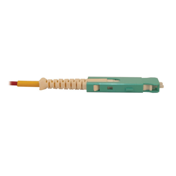 Tripp Lite series 400G Multimode 50/125 OM4 Fiber Optic Cable (Duplex SN-PC M/M), LSZH, Magenta, 3 m (9.8 ft.)