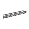 c6ebb835997907186aa24f081ee6fccb Tripp Lite series 24-Port 1U Rack-Mount Cat6a Offset Feed-Through Patch Panel with Cable Management Bar, RJ45 Ethernet, TAA
