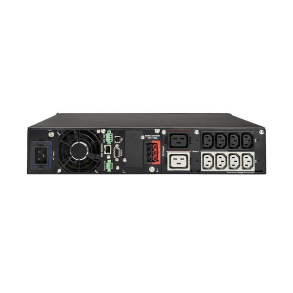 Tripp Lite SmartPro 3000VA 3000W 208/230V Line-Interactive Sine Wave UPS - 10 Outlets, Extended Run, LCD, USB, DB9, 2U Rack/Tower - SMX3000XLRT2UA