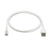Tripp Lite series Safe-IT USB-A to Lightning Sync/Charge Antibacterial Cable (M/M), MFi Certified, White, 2 m (6.6 ft.)