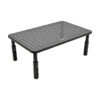 Tripp Lite series Monitor Riser for Desk, 14 x 9 in. - Height Adjustable, Metal, Black - MR1411M