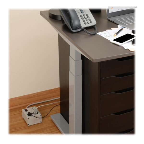Tripp Lite series Isobar 2-Outlet Surge Protector, 6 ft. Cord with Right-Angle Plug, 1410 Joules, Metal Housing