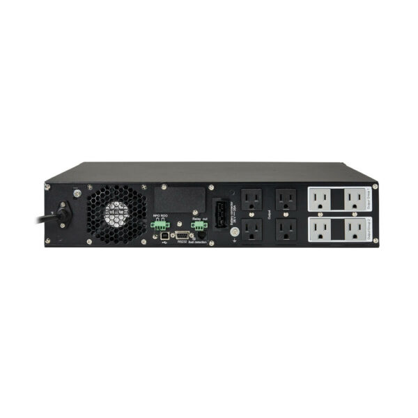 Tripp Lite SmartOnline 1000VA 900W 120V Double-Conversion Sine Wave UPS - 8 Outlets, Extended Run, LCD, USB, DB9, 2U Rack/Tower - SU1000RTXLCD2U