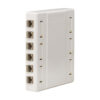 c7267e79687c0877342b1e12c676bb6b Tripp Lite series Surface-Mount Box for Keystone Jacks - 12 Ports, White, TAA