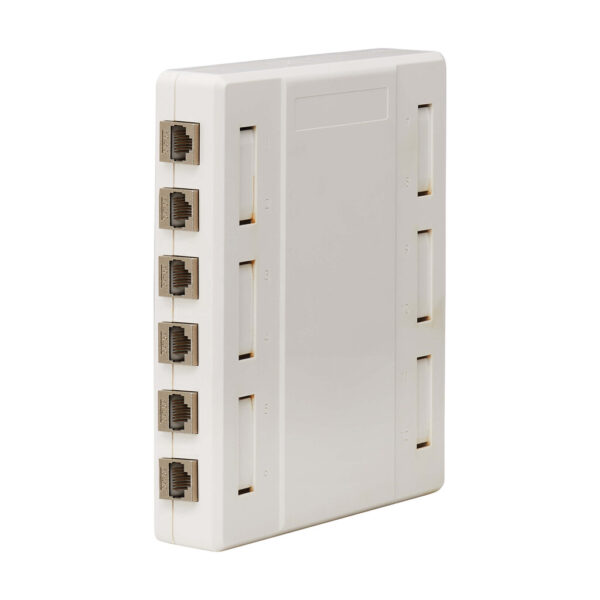 c7267e79687c0877342b1e12c676bb6b Tripp Lite series Surface-Mount Box for Keystone Jacks - 12 Ports, White, TAA