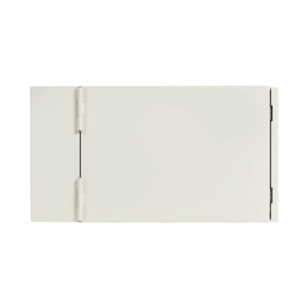 Tripp Lite series SmartRack Industrial Enclosure with Lock - NEMA 4, Wall Mount, Metal Construction, Hinged Back, 32 in. Depth, 9U, Gray