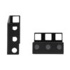 Tripp Lite series SmartRack 1U Mounting Rail Deep Adapter Kit for Server Racks, 4 in. (10.2 cm)