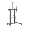 c76797ce7aa872fe0753fa8a6a201763 Tripp Lite series Safe-IT Heavy-Duty Rolling Cart for 70" to 120" Displays, UL Certified, Antimicrobial Protection