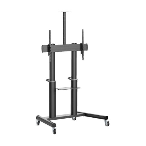 Tripp Lite series Safe-IT Heavy-Duty Rolling Cart for 70" to 120" Displays, UL Certified, Antimicrobial Protection