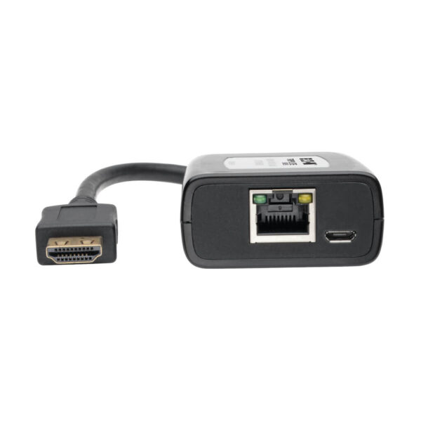 Tripp Lite series HDMI over Cat5/6 Extender, Pigtail-Style Receiver for Video/Audio, USB Powered, Up to 125 ft. (38 m), TAA