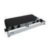 Tripp Lite series Preloaded Fiber Panel, 1U - 4x (12F MTP/MPO-APC to 4x LC Duplex F/M) 8F Trunk Cables, OS2 Singlemode, 10 m (32.8 ft.)