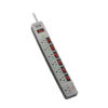 Tripp Lite series Eco-Surge 7-Outlet Surge Protector, 6 ft. (1.83 m) Cord, 1080 Joules, Individually-Controlled