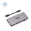Tripp Lite series USB-C Dock - 4K HDMI, USB 3.x (5Gbps), USB-A/C Hub Ports, GbE, Memory Card, 100W PD Charging, Detachable Cord