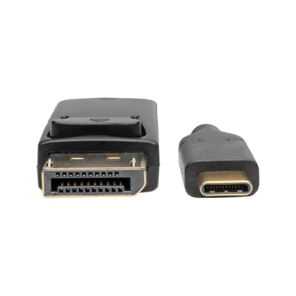 Tripp Lite series USB-C to DisplayPort Active Adapter Cable (M/M), 4K 60 Hz, 10 ft. (3.1 m)