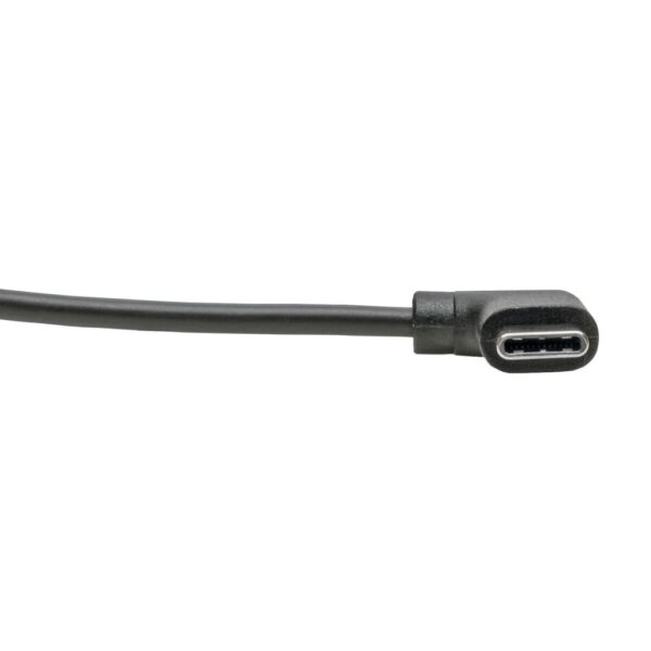 Tripp Lite series USB-A to USB-C Cable, Right-Angle USB-C, USB 2.0, (M/M), 3 ft. (0.91 m)