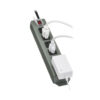 Tripp Lite series Industrial Power Strip Metal, Lighted Power Switch, 6-Outlet, 6 ft. (1.8 m) Cord