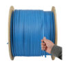 Tripp Lite series Cat5e 350 MHz Solid Core (UTP) PVC Bulk Ethernet Cable - Blue, 1000 ft. (304.8 m), TAA