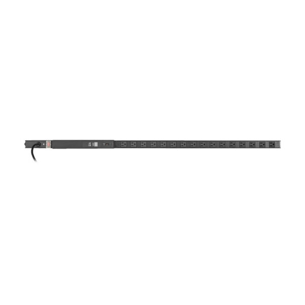 Tripp Lite 1.44kW 1-Phase Local Metered PDU with ISOBAR, 120V, 3840 Joules, 16 5-15R Outlets, 5-15P Input, 15 ft. Cord, 0U, TAA - PDUMV15-ISO