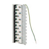 c8ea9bac3778d08fe4e14578084909a3 Tripp Lite series Cat6a STP Patch Panel, 12 Ports, DIN Rail or Wall Mount, TAA