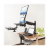 Tripp Lite series Height-Adjustable Sit-Stand Workstation, Single-Monitor, Clamp-On