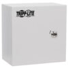 c9235e4d39b15605ad8e51a8e043dd49 Tripp Lite series SmartRack Outdoor Industrial Enclosure with Lock - NEMA 4, Surface Mount, Metal Construction, 10 x 10 x 10 in., Gray