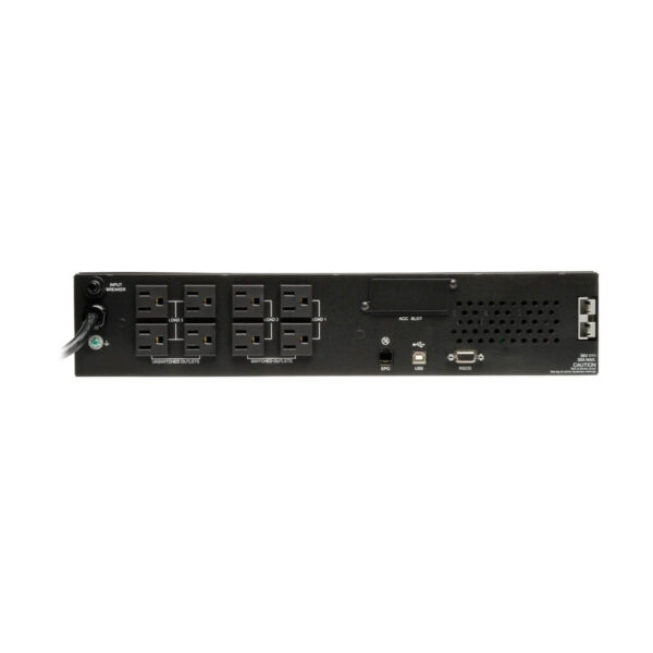 TAA SmartPro 120V 1.5kVA 1.35kW Line-Interactive Sine Wave UPS, 2U, Extended Run, Network Card Options, LCD, USB, DB9