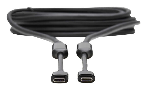 Tripp Lite series USB-C Full-Function Active Cable (M/M) with Repeater - USB 3.2 Gen 2 (10 Gbps), 8K 60 Hz, 60W PD Charging, 5 m (16.4 ft.), Black
