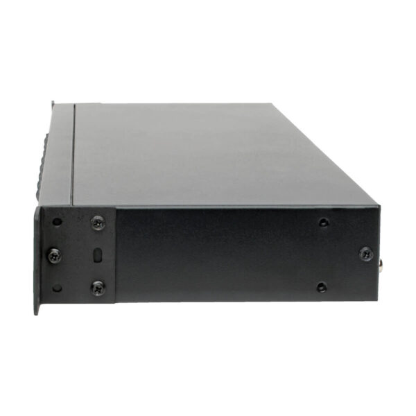 Tripp Lite series 8-Port DVI/USB KVM Switch with Audio and USB 2.0 Peripheral Sharing, 1U Rack-Mount, Single-Link, 1920 x 1200 (1080p), TAA