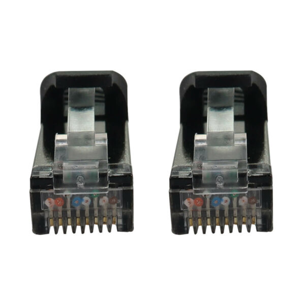 Tripp Lite series Cat6a 10G Snagless Shielded Slim STP Ethernet Cable (RJ45 M/M), PoE, Black, 6 ft. (1.8 m)