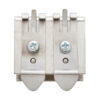 c9b9b501dc11cbe451b0498f017e6beb Tripp Lite series 2-Port Metal DIN-Rail Mounting Module for Snap-In Keystone Jacks and Couplers, Silver, TAA