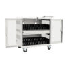 Tripp Lite series Multi-Device Charging Cart, 32 USB Ports, iPad and Android Tablets, Wall-Mount Option, White