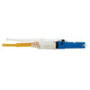 Tripp Lite series 400G Duplex Singlemode 9/125 OS2 Fiber Optic Cable (CS-UPC/LC-UPC), Round LSZH Jacket, Yellow, 5 m