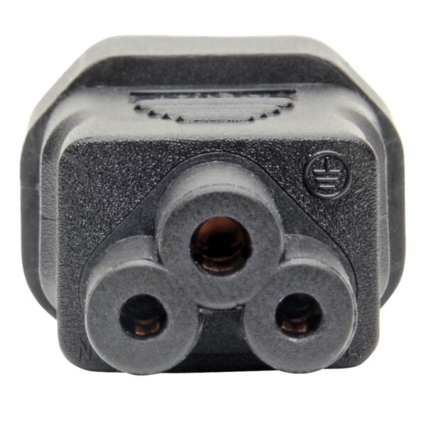 Tripp Lite series Power Cord Adapter, C14 to C5 - 7A, 125V, Black